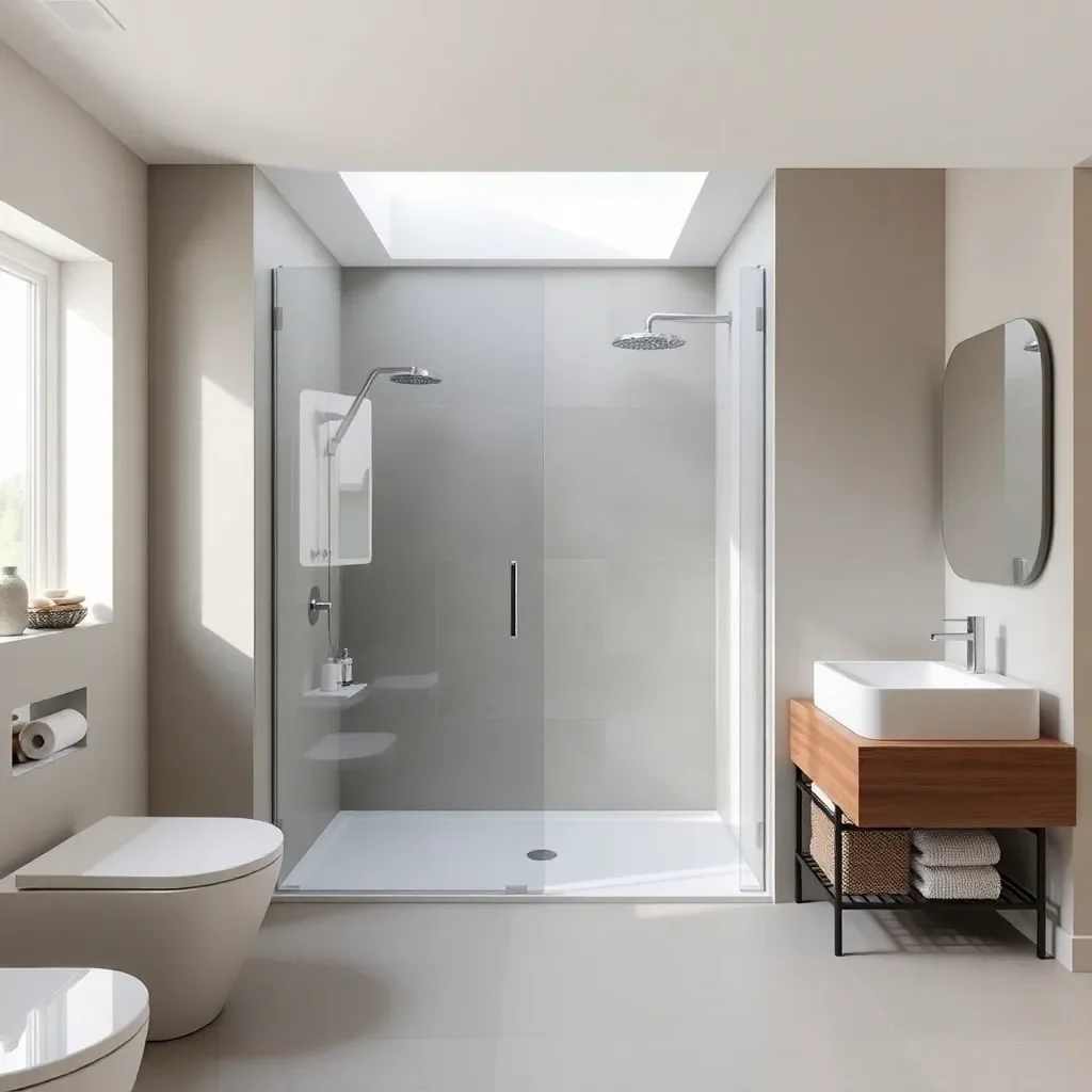 Bad sanieren Nidderau modernes Badezimmer